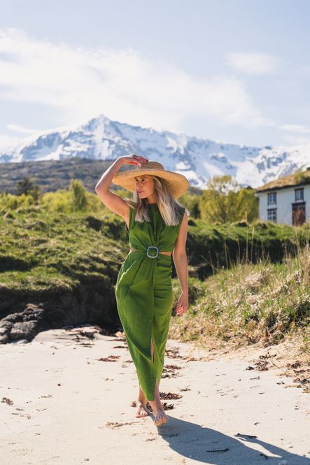 Hovedbilde Riviera Dress Leaf Green 