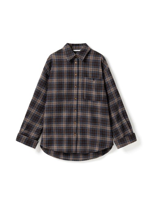 Hovedbilde Marlon Shirt Brown Blue Check 