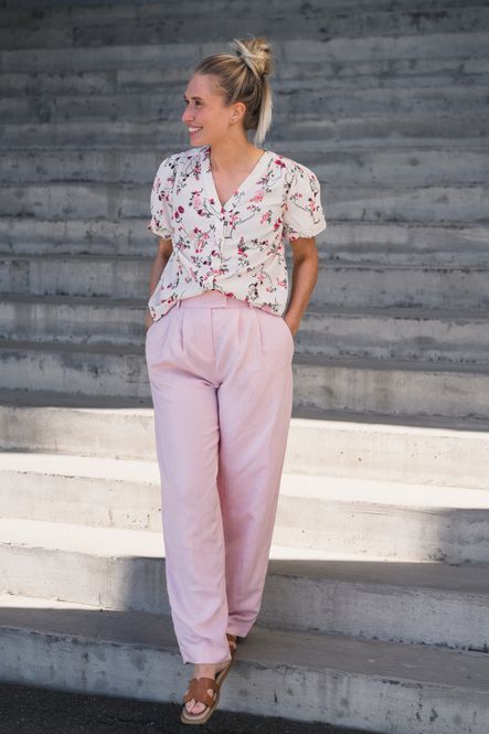 Hovedbilde Franciska HW Pants Lotus Melange 