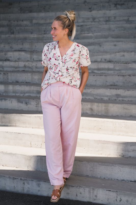 Franciska HW Pants Lotus Melange 
