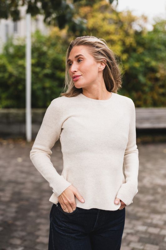 Carina Pullover Oatmeal Melange 