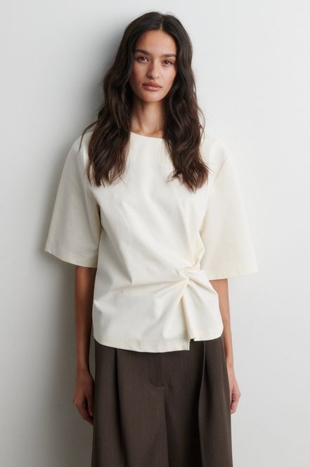 Hovedbilde Arkai Drape Tee Eggnog 