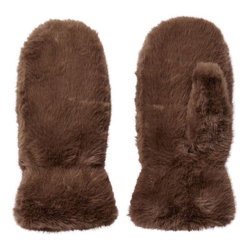 Penza Fur Mitten Mocca 