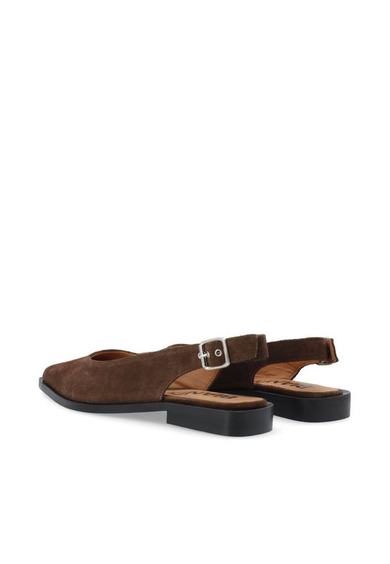 Victoria Slingback Suede Brown 
