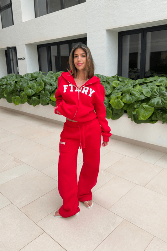 SÒL Zip Hoodie Pomegranate 