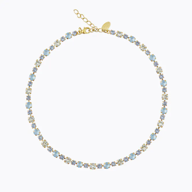 Hovedbilde Calanthe Necklace Gold Sky Combo 