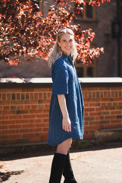 Hovedbilde Sardia Dress Ditressed Blue Denim