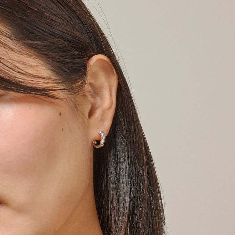 Nara Hoops Silver 