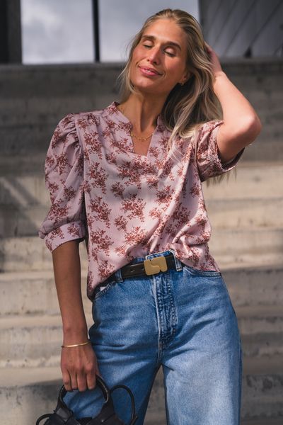 Hovedbilde Roella Wild Rose Blouse Dusty Rose 