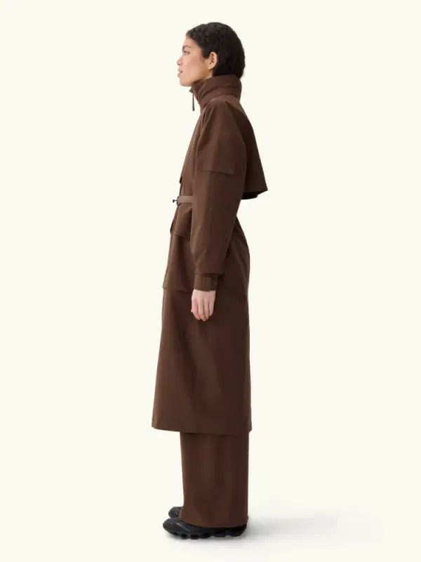 Klipra Coat Brownstone 