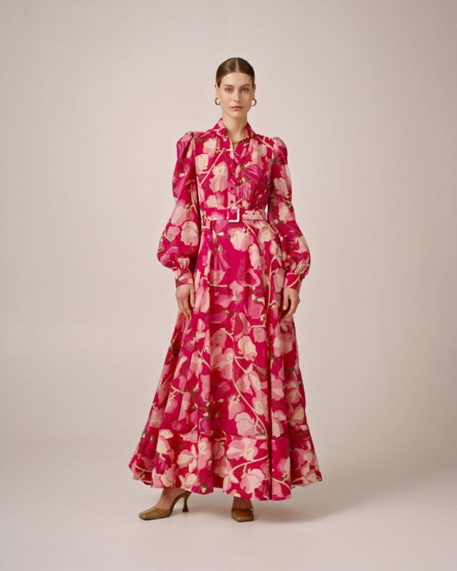 Viscose Belt Dress Amour 