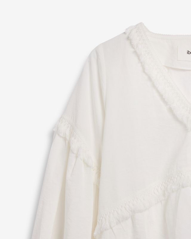 Eden Blouse Linen White 