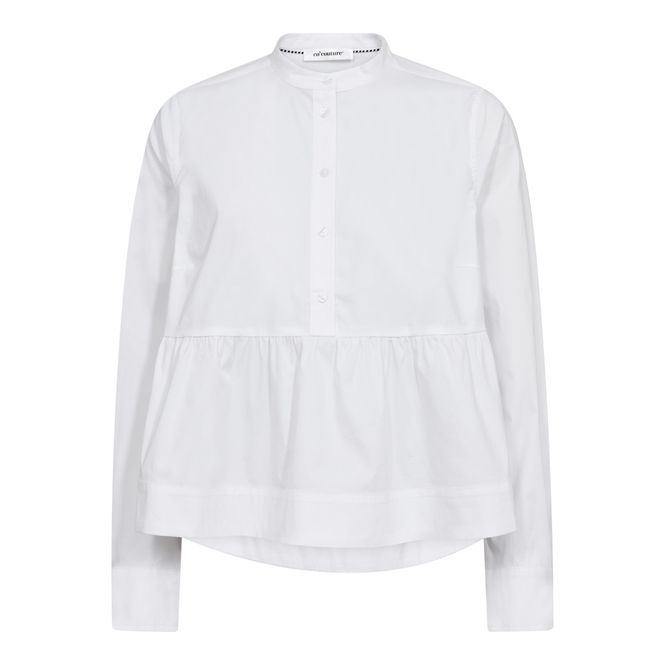 Hovedbilde Poppy LS Flare Blouse White 
