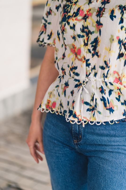 Hazel Blouse Rose 