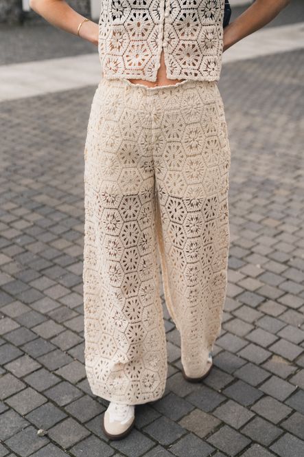 Hovedbilde Crochet Pants Offwhite  