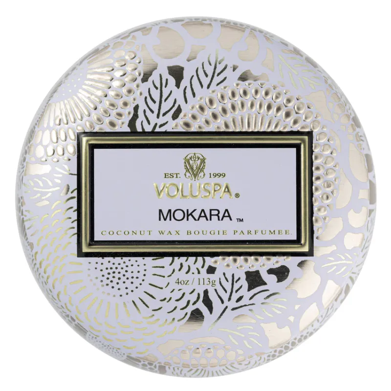 Mini Tin Candle Mokara 