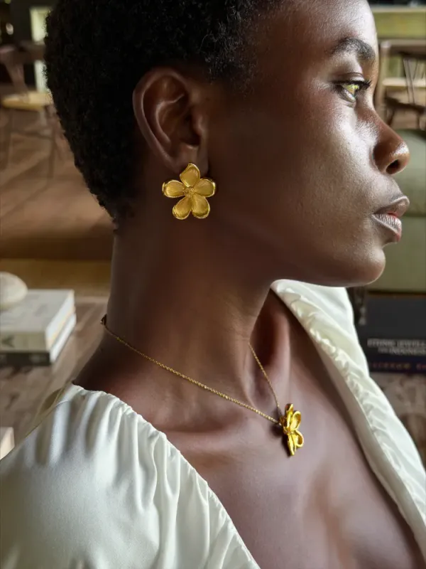 Maxi Flower Earrings