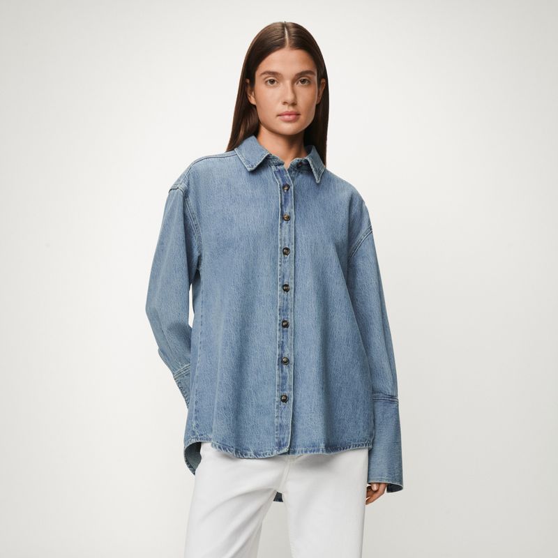 Lily Wilson Overshirt Piedra Wash 