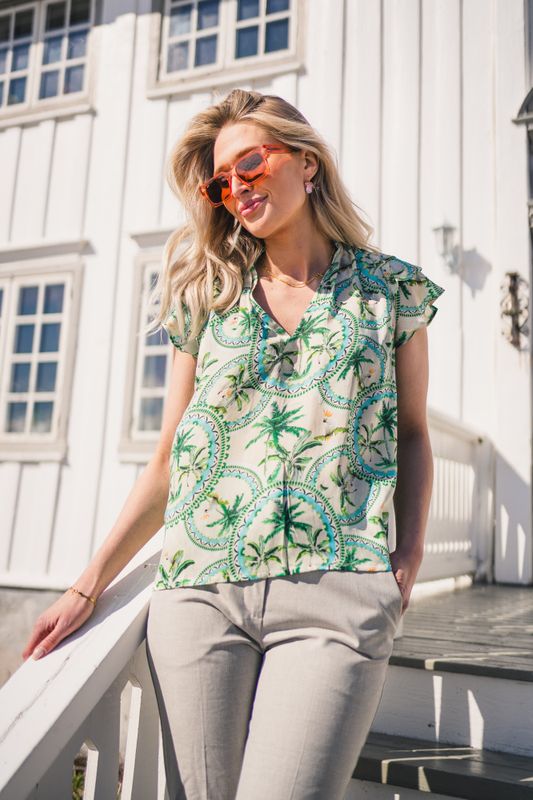 Ella Blouse Cockatoo 