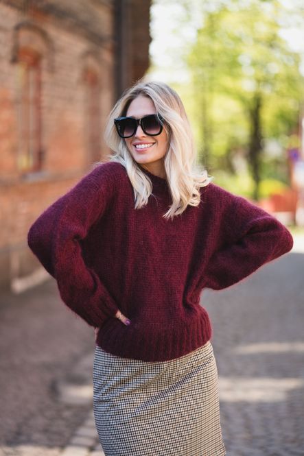 Hovedbilde Sille Pullover Tawny Port 