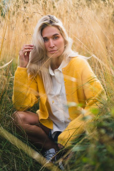 Hovedbilde Amalie Cardigan Mimosa 