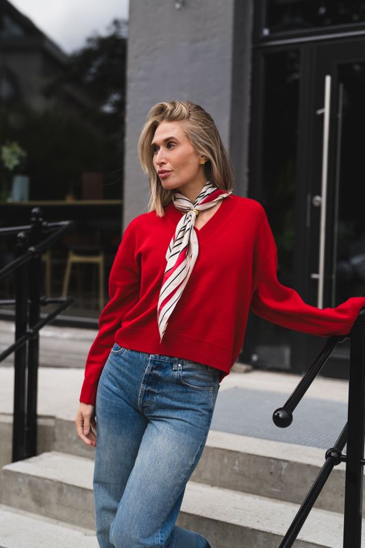 Lee Sweater Tango Red 