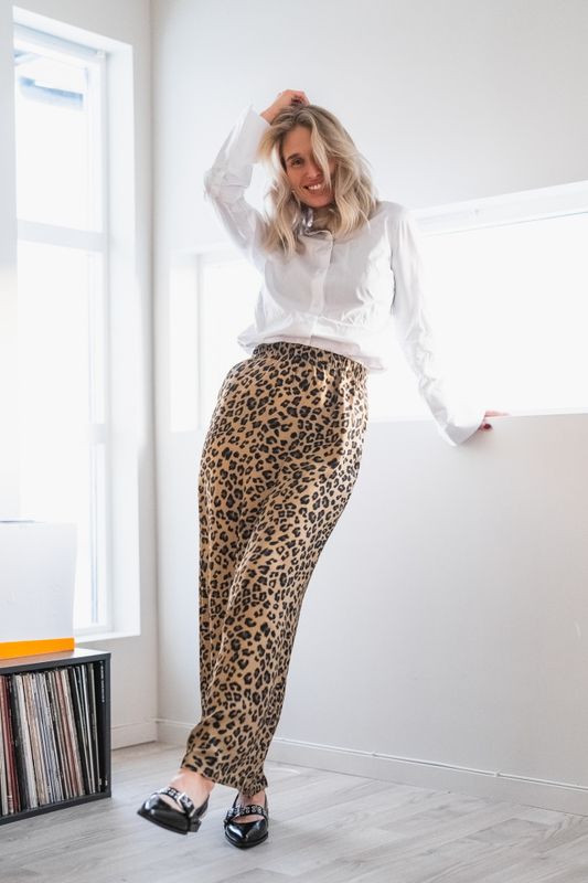 Rikkeloa HW Skirt Aop Cornstalk Leo