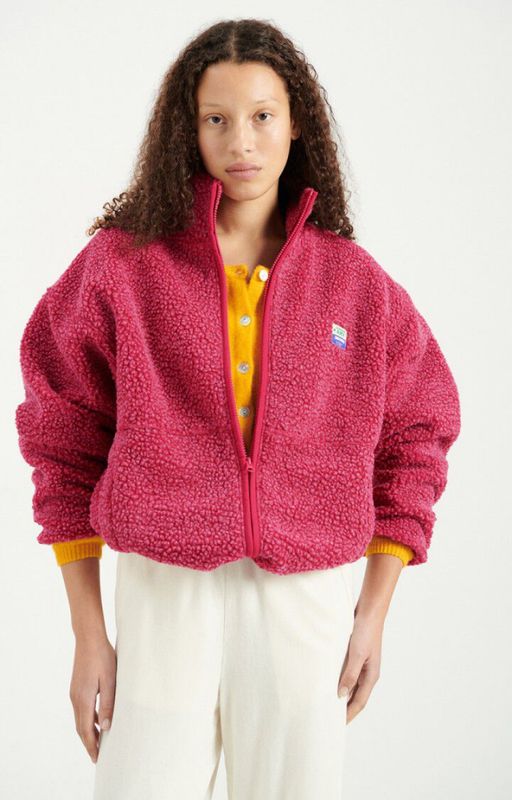 Hoktown Jacket Magenta Melange 
