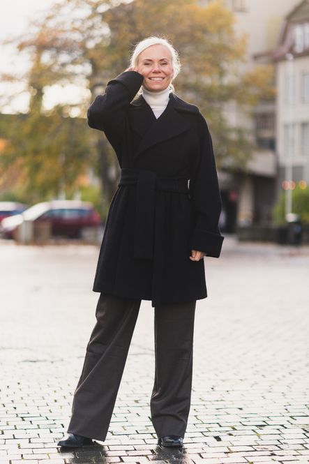 Hovedbilde Wool Coat Mid Black