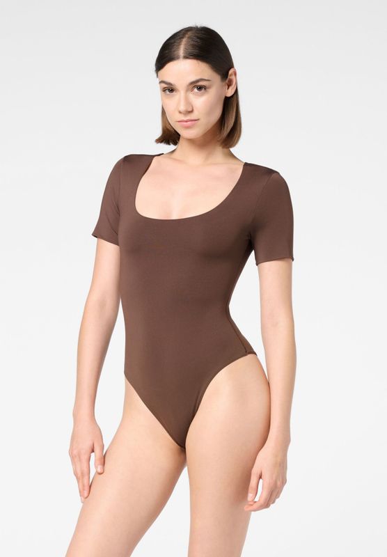 Skinwear Body Short Sleeves Dark Brown 