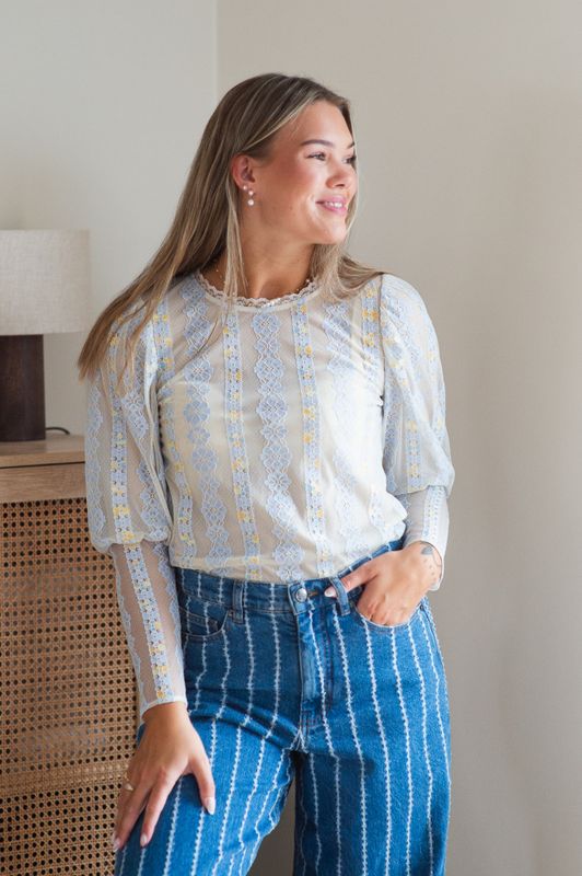 Femia Blouse Light Blue 