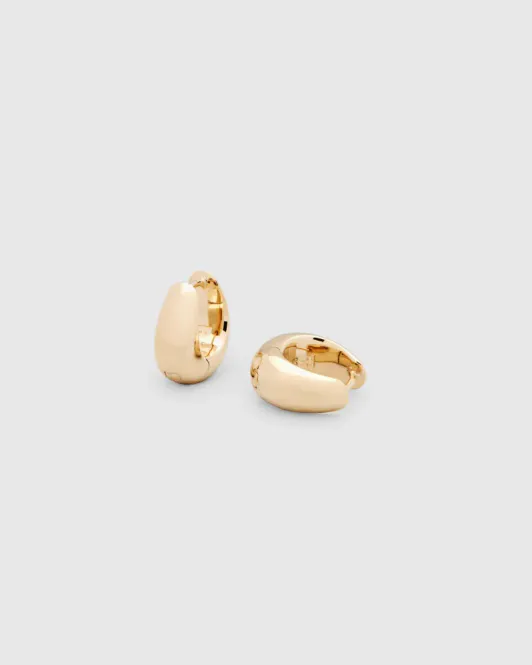 Hovedbilde Ice Hoops Small Gold