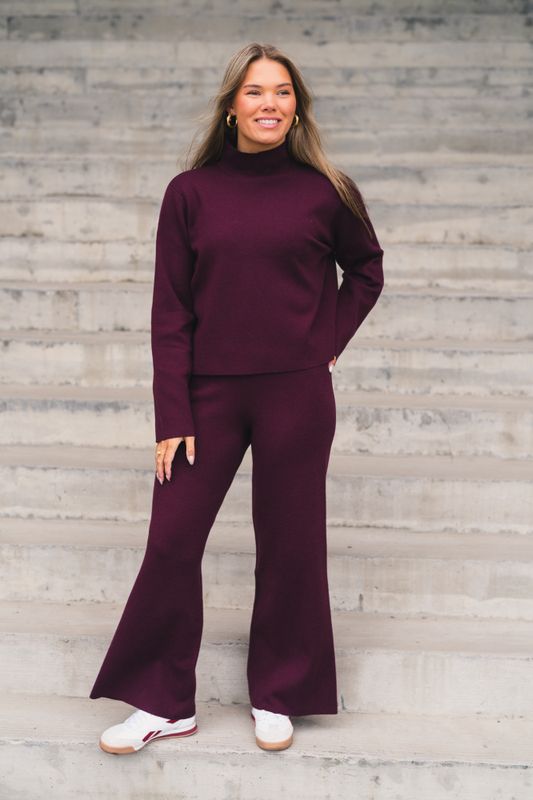 Serge Sweater Burgundy 