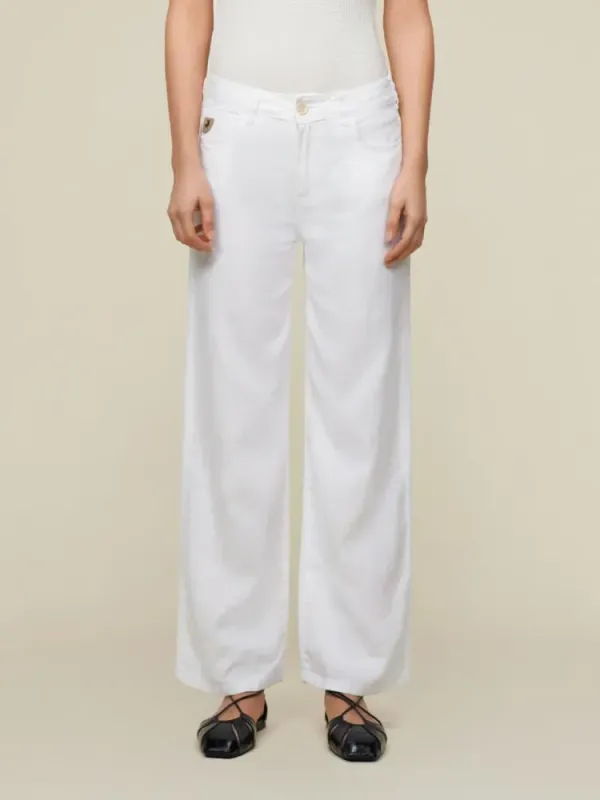 Culotte Linen Summer White 