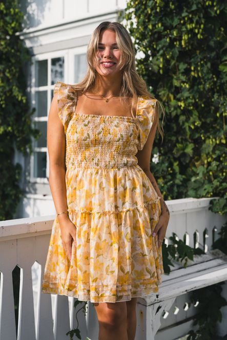 Hovedbilde Polly Mini Dress Sunlit 