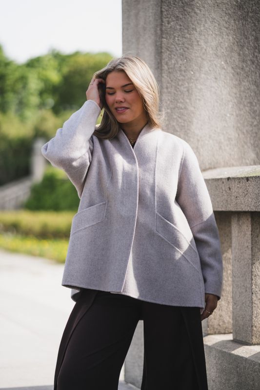 Magaret Jacket Greige Melange 