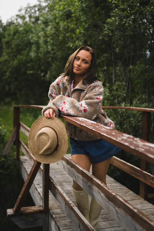 Rype Fleece Jacket Taupe Mix 