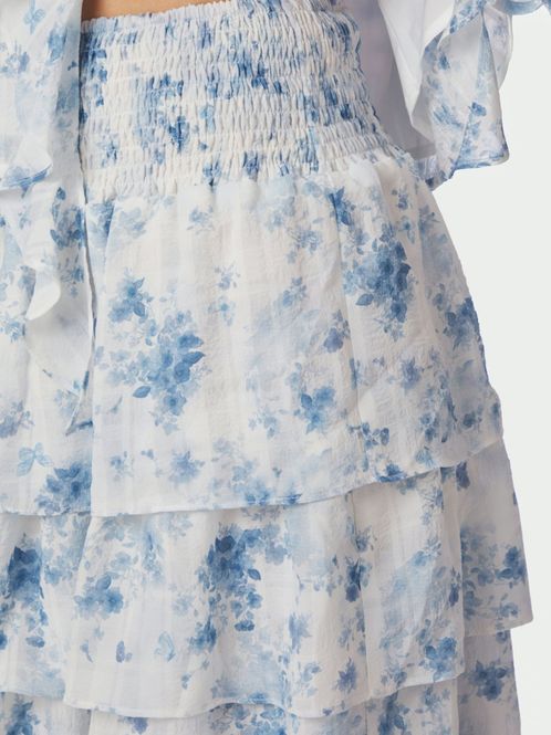 Hovedbilde Morris Fleur Skirt Blue Floral 