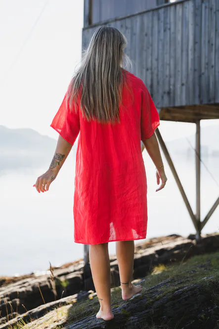 Hovedbilde Ayla Dress Poppy Red 