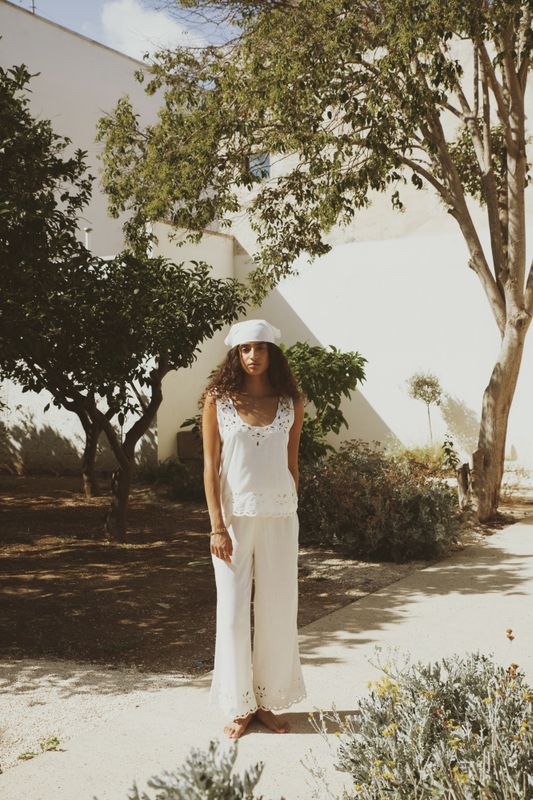 Everly Trouser White 