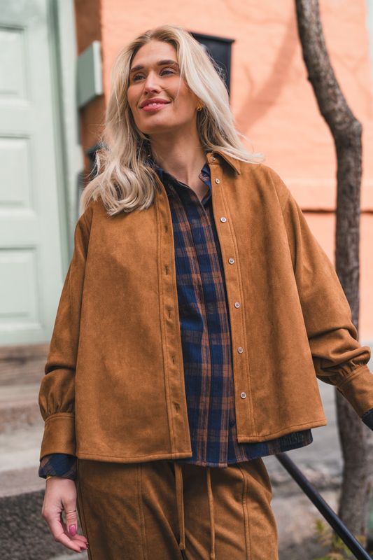 Bobbie LS Shirt Suntan 