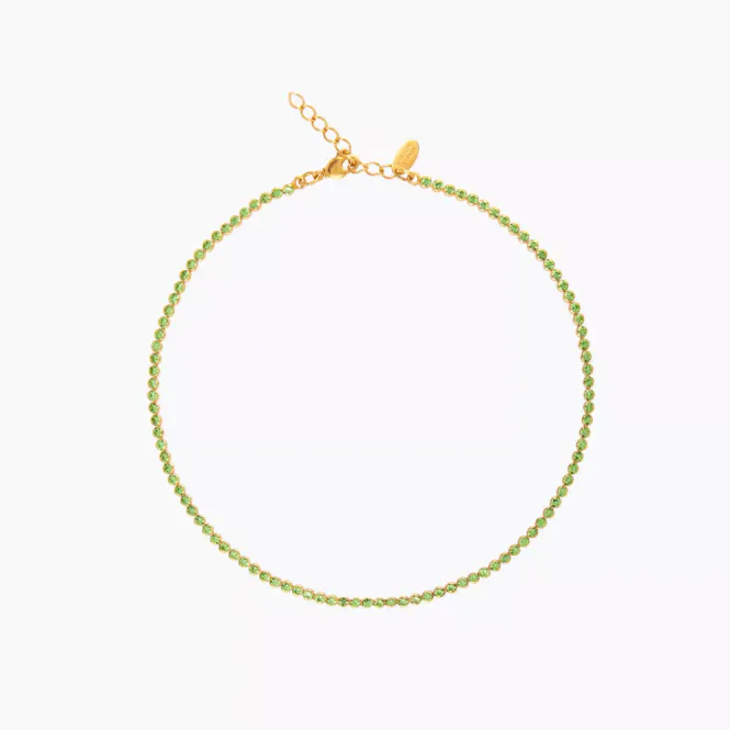 Hovedbilde Siri Necklace Gold Peridot 