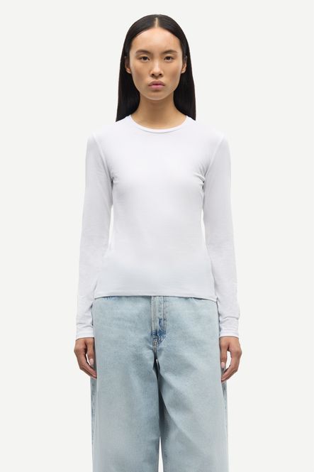 Hovedbilde Saesme LS Shirt 16122 White 