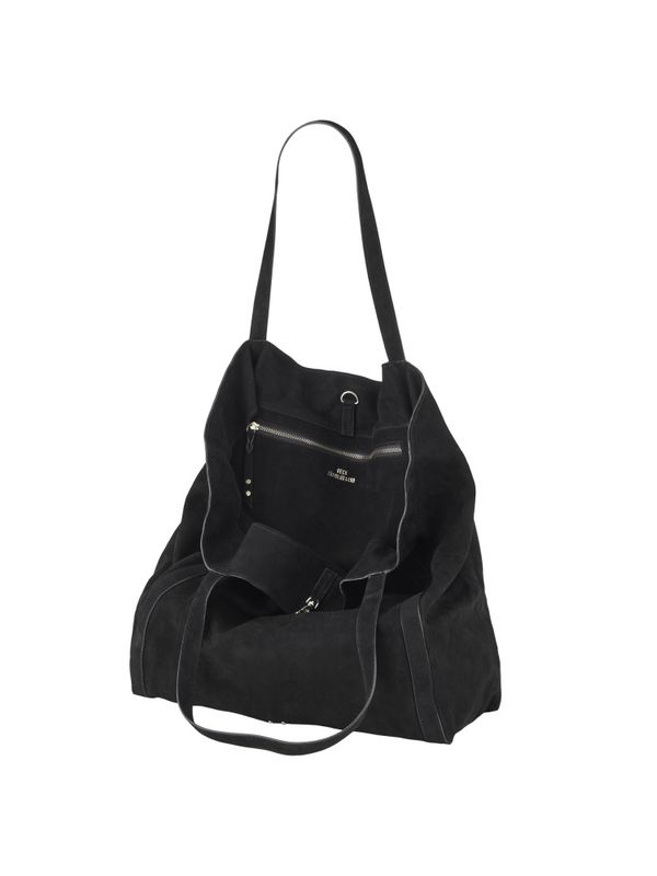 Suede Eden Bag Black 