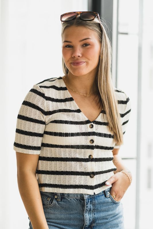 Kenja 2/4 Top STP Turtledove/Black 