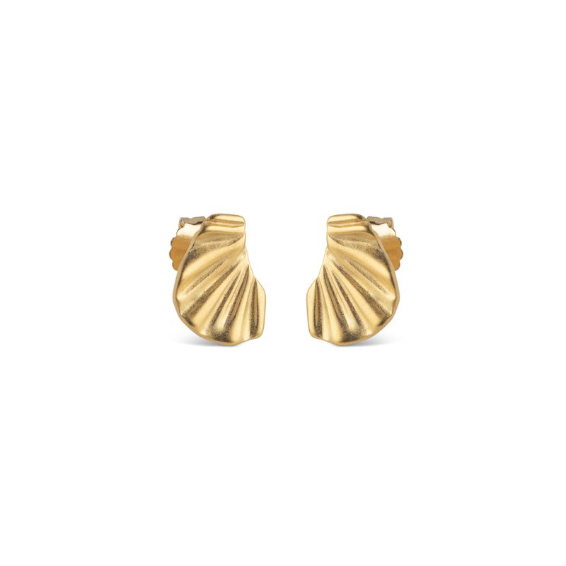 Mini Wave Earring Gold 