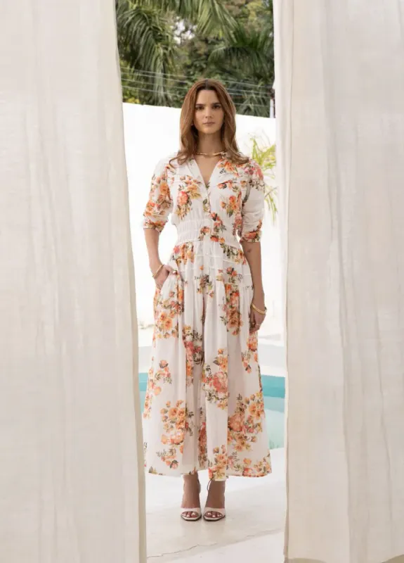 Fabienne Dress Golden Hour 
