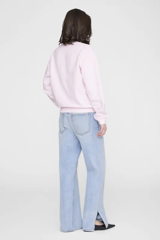 Spencer Sweatshirt Anine Bing Powder Pink 