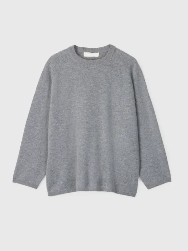 Roma Wool Sweater Gray Melange 