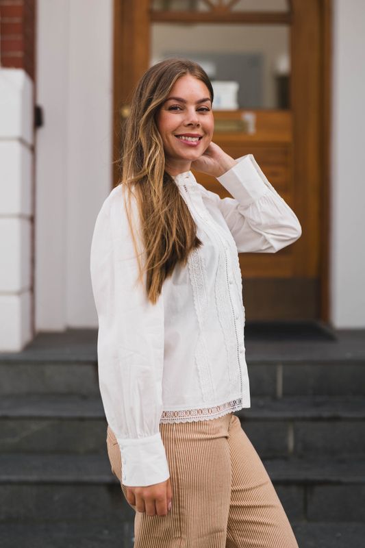 Gunio LS Shirt Star White 